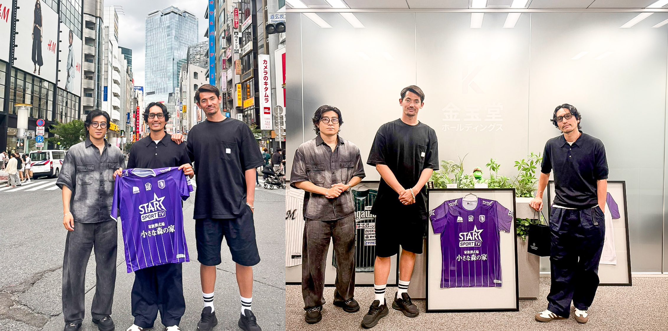 日本人３選手が渋谷へ！
